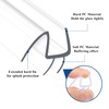Agbihtb Frameless Shower Door Seal Set, 4 Pack x 39"