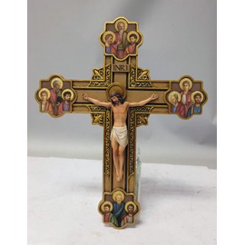 Joseph's Studio by Roman - Collection, 12" H The Apostles Crucifix, Made from Resin, High Level of Craftsmanship and Attention to Detail, Durable and Long Lasting