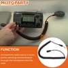 motoparty for Garmin VHF 200 Radio Microphone Mic Cord Cable