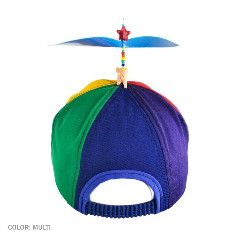 Village Hat Shop Propeller Beanie (L, Multi)