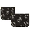 BOJIDO Makeup Pouch, Set of 2, Storage Bag, Pouch, Small,