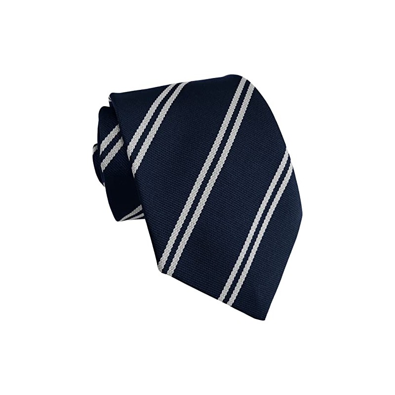 Great British Tie Club School Ties (14 Double Stripe Variations)