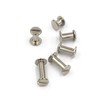 90 Sets Silvery Chicago Binding Screws Assorted Kit Nail Rivet