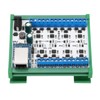 RJ45 to 8 RS485 Hub Converter TVS Surge Protection 115200BPS