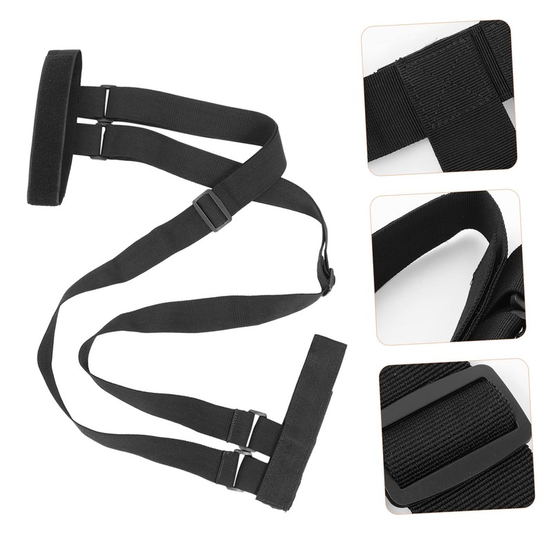 KOMBIUDA Ski Harness Snowboard Strap Adjustable Length Comfortable Carrying Solution