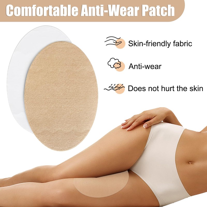 Thigh Anti Chafing Friction Tape Pads, Self Adhesive Thigh Patch