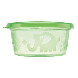 Nûby snack pots, 300 ml, 3 m + (Pack of 6), colours assorted