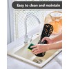 2 Pack Silicone Sink Protector for Kitchen Sink, Trellis Pattern