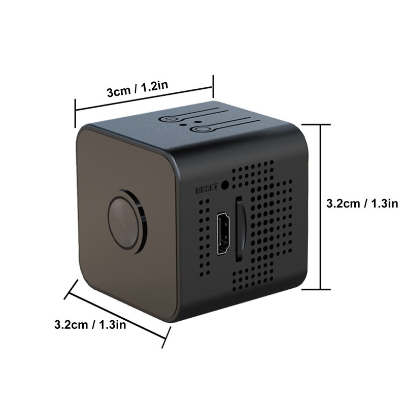 Mini WiFi Security Camera Infrared Night Vision Motion Detection 1080P