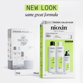 Nioxin 2 Kit Para Caída Del Cabello 3 Productos