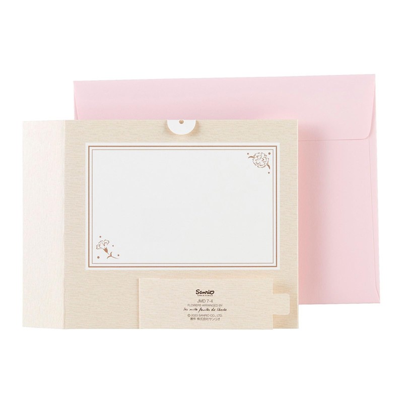 Sanrio JMD 16-5 613983 Grill-Tingkado Message Card Mother's Day Flower