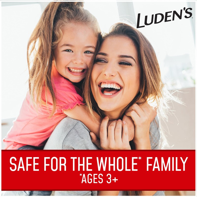 Luden's Sore Throat Relief Lozenges for Minor Everyday Irritation &