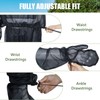 KANCOKIT Mosquito Jacket with Hood & Gloves Ultra-Fine No-See-Um Mesh,