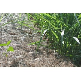 Farm Plastic Supply - Double Net Straw Erosion Control Blanket - 4' x 112.5'