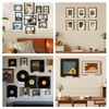 WinHoliLux 12Pcs Clear Acrylic Vinyl Record Wall Mount Shelves