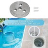 Weighted Pool Skimmer Plate, Zinc Anode for Pool, Equipment Accessories