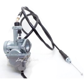 Aftermarket Carburetor & Throttle Cable For Yamaha For Moto 4 YFM200 YFM225 YFM250 1985-1991