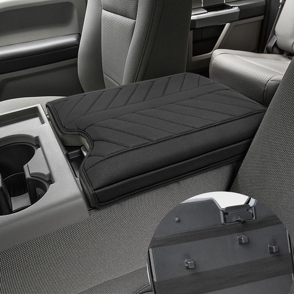 Center Console Armrest Cover for 2015-2024 Ford F150 Accessories, 2017-2024