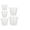 Orchid Flower Pot Breathable Clear Orchid Planting Pot with Holes