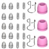 AG60P Plasma Cutter Torch Consumables, 26Pcs Cutting Torch Tip Nozzles