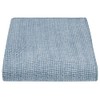 True Blue Waffle Pocket Cuadrado, pañuelo, tweed, Azul / Patchwork,