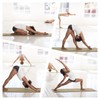 WeWee Yoga Socks Toeless - Ideal for Pilates, Non-Slip, gray