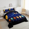 Feelyou Solar System Comforter Set for Kids Toddler Outer Space