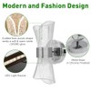 12V LED Wall Sconce with Switch, 3400K 6W 550LM Dimmable