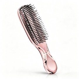 【Designed to nurture lustrous hair】Ladies Hair Brush Comb Anti-static Brush Wet Brush Smooth Scalp Brush Head Massage Hair Care Brush Dry and Wet Use No Tangling Beautiful Hair Care Frizz Prevention