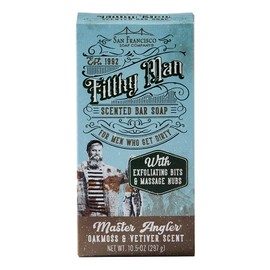 San Francisco Soap Company Filthy Man Scented Bar Soap (Master Angler Oak Moss and Vetiver)