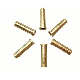GPP Arrow Point Insert Brass Inserts for Hunting Arrow Heads Broadheads Copper Arrow Inserts .244/6.2mm,50 Gr, 24 PK