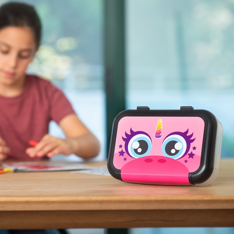 ZIPIT Recycled Plastic Pencil Box for Girls | Pencil Case