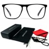 OCCI CHIARI Bifocal Blue Light Glasses 2.5 Mens Large Blue