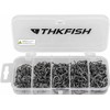 THKFISH 500pcs Fishing Hooks Split Shot Hook Drop Shot Hooks