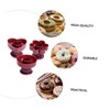 ULTECHNOVO 3Pcs Donut Mold Versatile Plastic Moulds for DIY Desserts