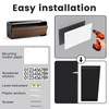 TREELOG Mailbox for House - Easy to Install Wall Mount,