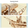 Rolife 3D Wooden Puzzles Model Kit for Adults to Build,