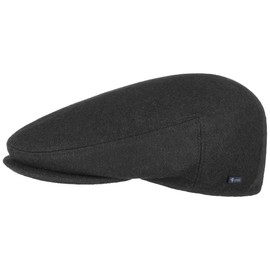 Lipodo Inglese Classic Women's / Men's Flat Cap Made in Italy Plain Winter Cap with Wool Autumn/Winter Flat Cap - 55 cm