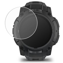 [Set of 2] ClearView Garmin Instinct 3 AMOLED Tactical 50mm [High Hardness 9H Anti-Glare Type] LCD Screen Protector Film Anti-Glare Anti-Glare 9H High Hardness Film Made in Japan