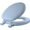 Mayfair 13EC 034 Soft Cushioned Toilet Seat, 1 Pack Round,