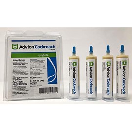 Syngenta Advion ゴキブリジェルベイト - 1箱 (4 X 30 Gr.シリンジ)