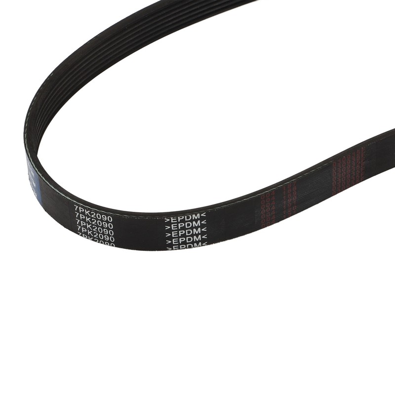 AC Compressor Serpentine Drive Belt 7PK2090 Rubber Oil Heat Resistant