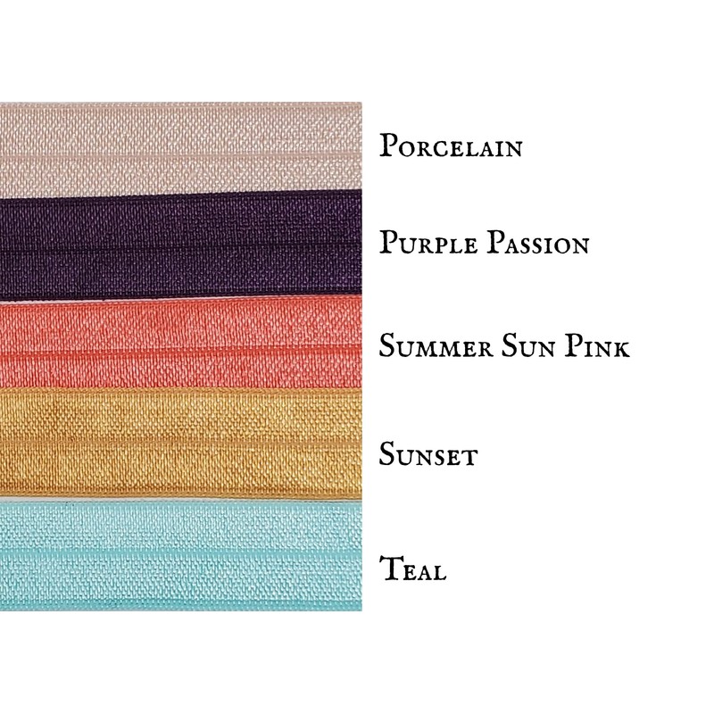 Solid Color Elastic Bracelet - Bellabeat Leaf and Ivy -