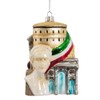 Kurt Adler 5-Inch Glass Rome Cityscape Ornament