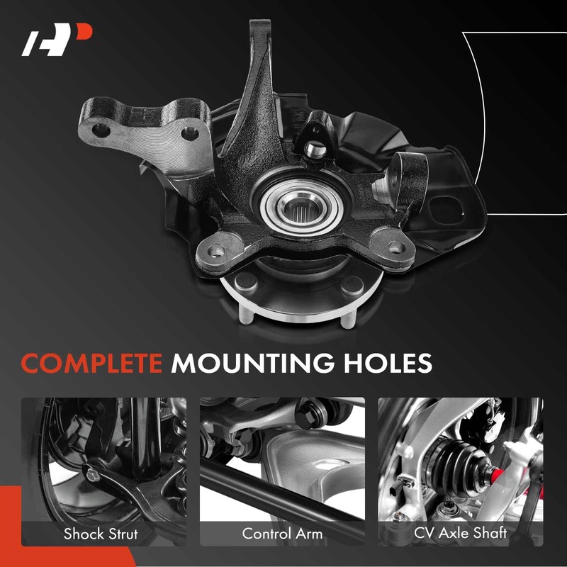 A-Premium Front Right Steering Knuckle & Wheel Bearing Hub Assembly