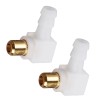 For Briggs & Stratton 4x Carburetor Fuel Elbow Connector Hose