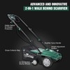 Powerful 13-Inch 2-in-1 Electric Dethatcher & Scarifier, 12 AMP for