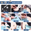 350PCS Canvas Snap Kit, BetterJonny Stainless Steel Screws Snaps Marine