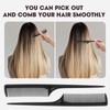 Rat Tail Comb Set-3Pcs Rat Tail Hair Teasing Fine Tooth