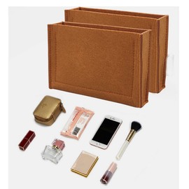 Lckaey Purse Organizer for Constance 24 18 Bag Organizer Handbag & Tote Shaper Felt Organizer 2033brown-M